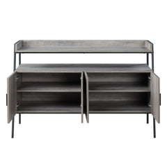 ACME Samiya TV Stand – top view – Lusso Furniture Miami