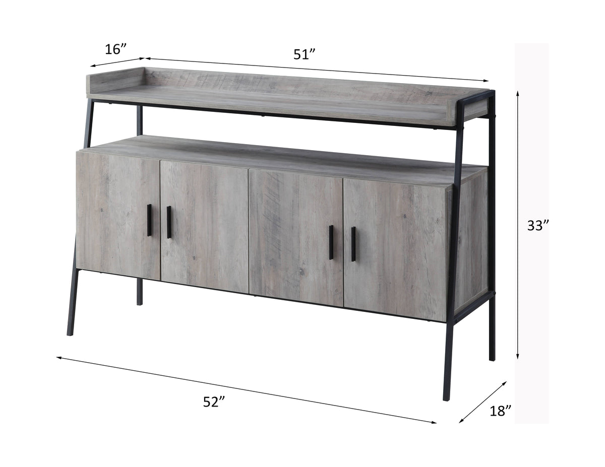 ACME Samiya TV Stand – alternate view – Lusso Furniture Miami
