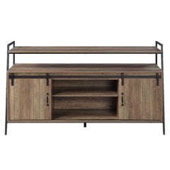 ACME Rashawn TV Stand – side view – Lusso Furniture Miami