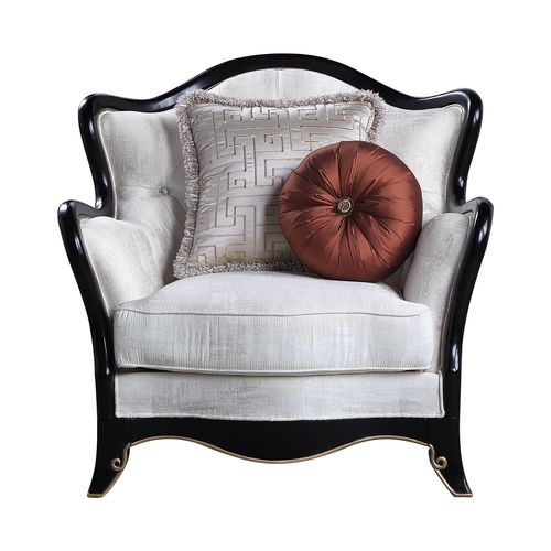 ACME Nurmive Accent Chair – angle view – Lusso Furniture Miami
