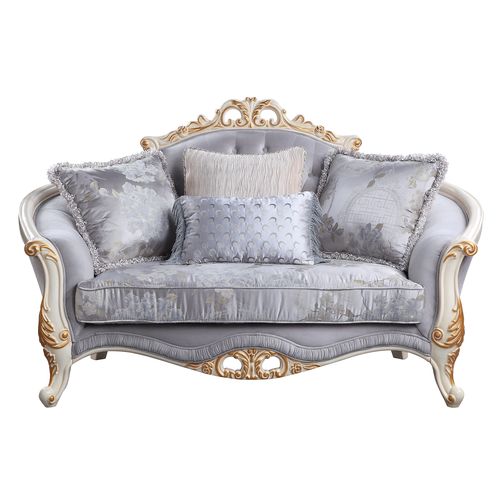 ACME Galelvith Loveseat – angle view – Lusso Furniture Miami