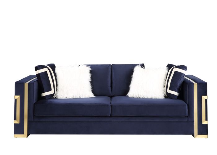 ACME Virrux Sofa – angle view – Lusso Furniture Miami