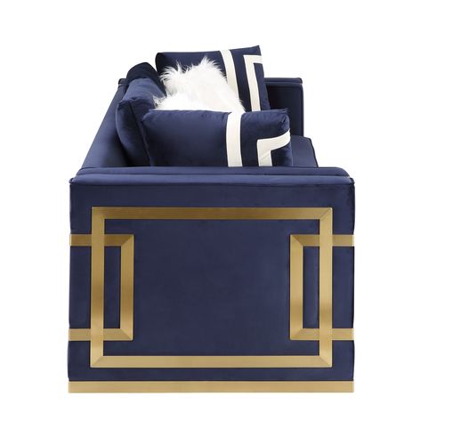 ACME Virrux Sofa – back view – Lusso Furniture Miami
