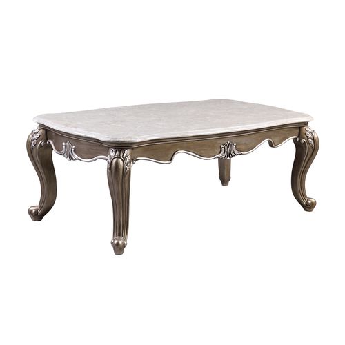 ACME Elozzol Coffee Table – front view – Lusso Furniture Miami