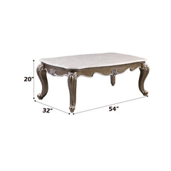 ACME Elozzol Coffee Table – back view – Lusso Furniture Miami