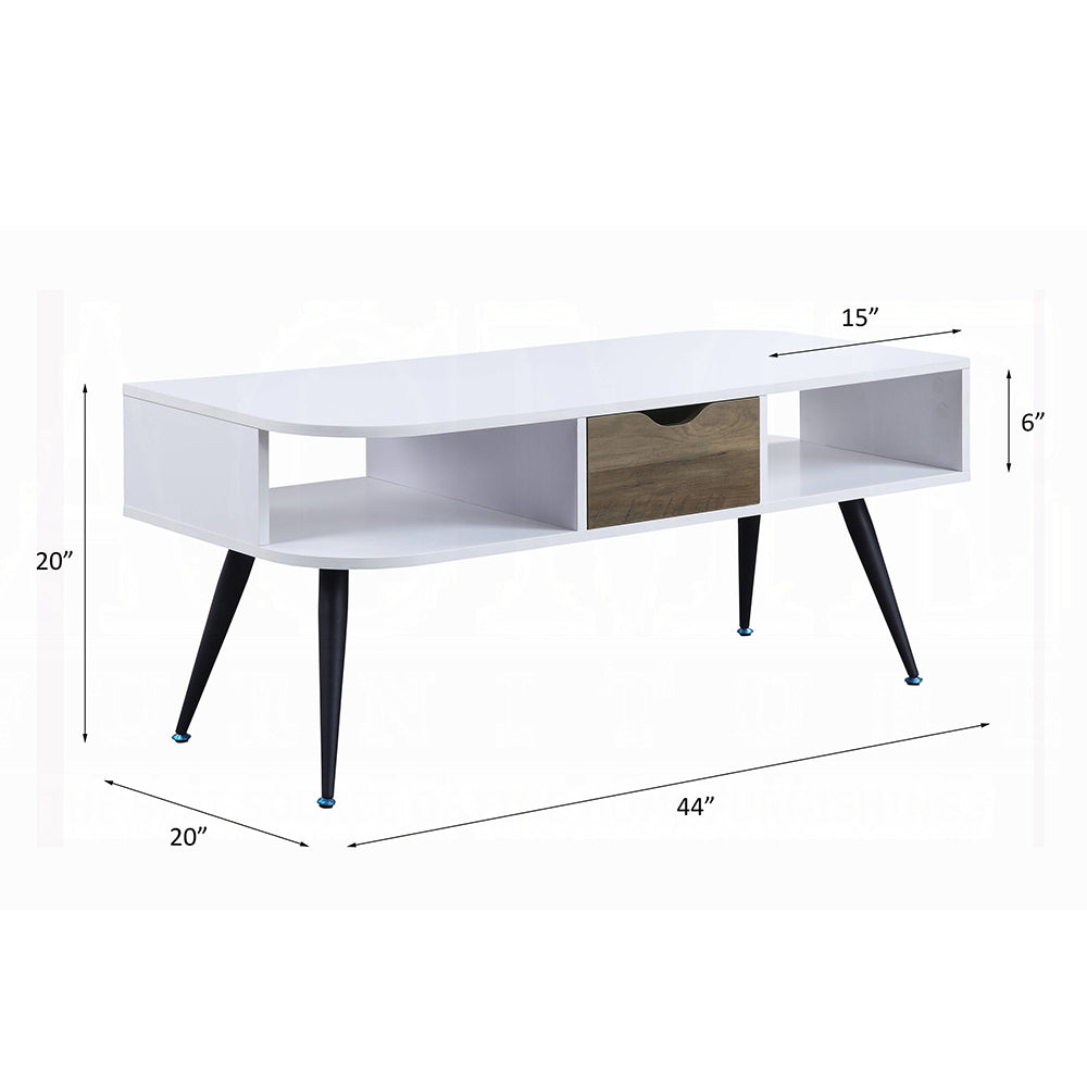 ACME Halima Coffee Table – top view – Lusso Furniture Miami