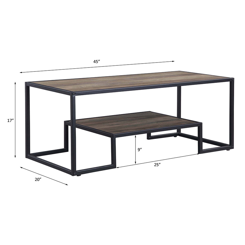ACME Idella Coffee Table – back view – Lusso Furniture Miami