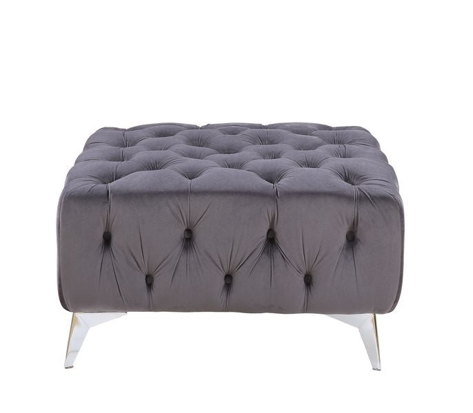 ACME Wugtyx Ottoman – angle view – Lusso Furniture Miami