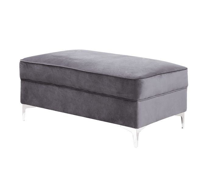 ACME Bovasis Ottoman – front view – Lusso Furniture Miami