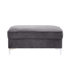 ACME Bovasis Ottoman – angle view – Lusso Furniture Miami