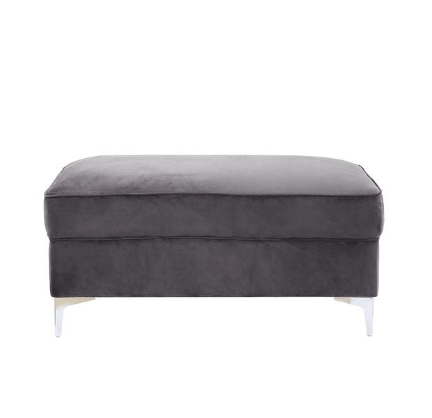 ACME Bovasis Ottoman – angle view – Lusso Furniture Miami