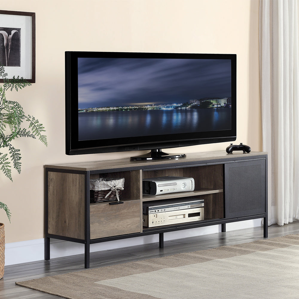 ACME Nantan TV Stand – front view – Lusso Furniture Miami