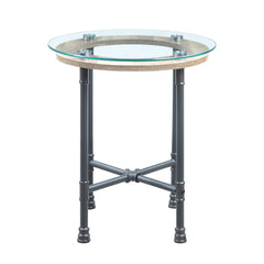 ACME Brantley End Table – side view – Lusso Furniture Miami