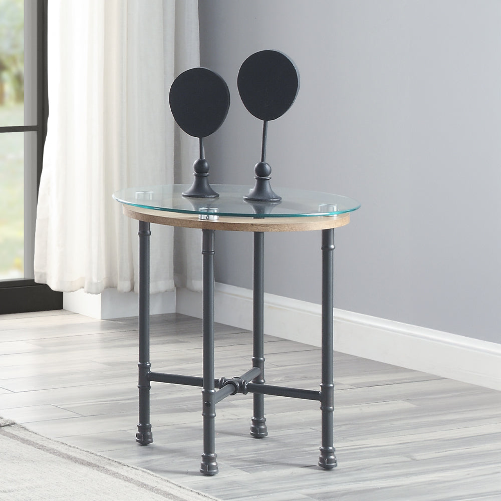 ACME Brantley End Table – front view – Lusso Furniture Miami