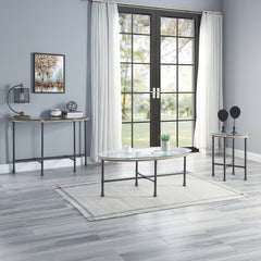 ACME Brantley End Table – back view – Lusso Furniture Miami