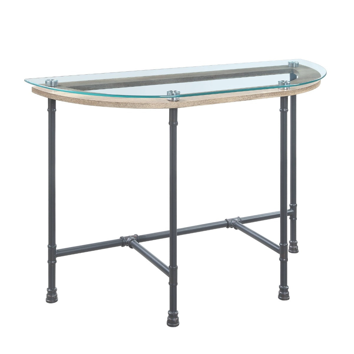 ACME Brantley Sofa Table – angle view – Lusso Furniture Miami