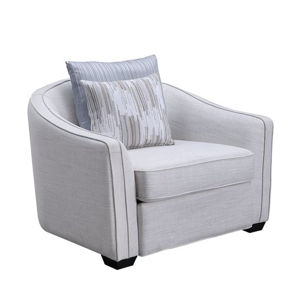 ACME Mahler II Accent Chair – front view – Lusso Furniture Miami