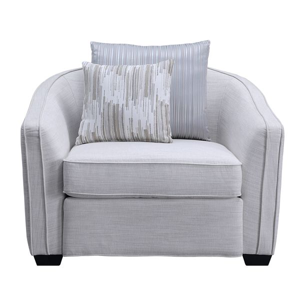 ACME Mahler II Accent Chair – angle view – Lusso Furniture Miami