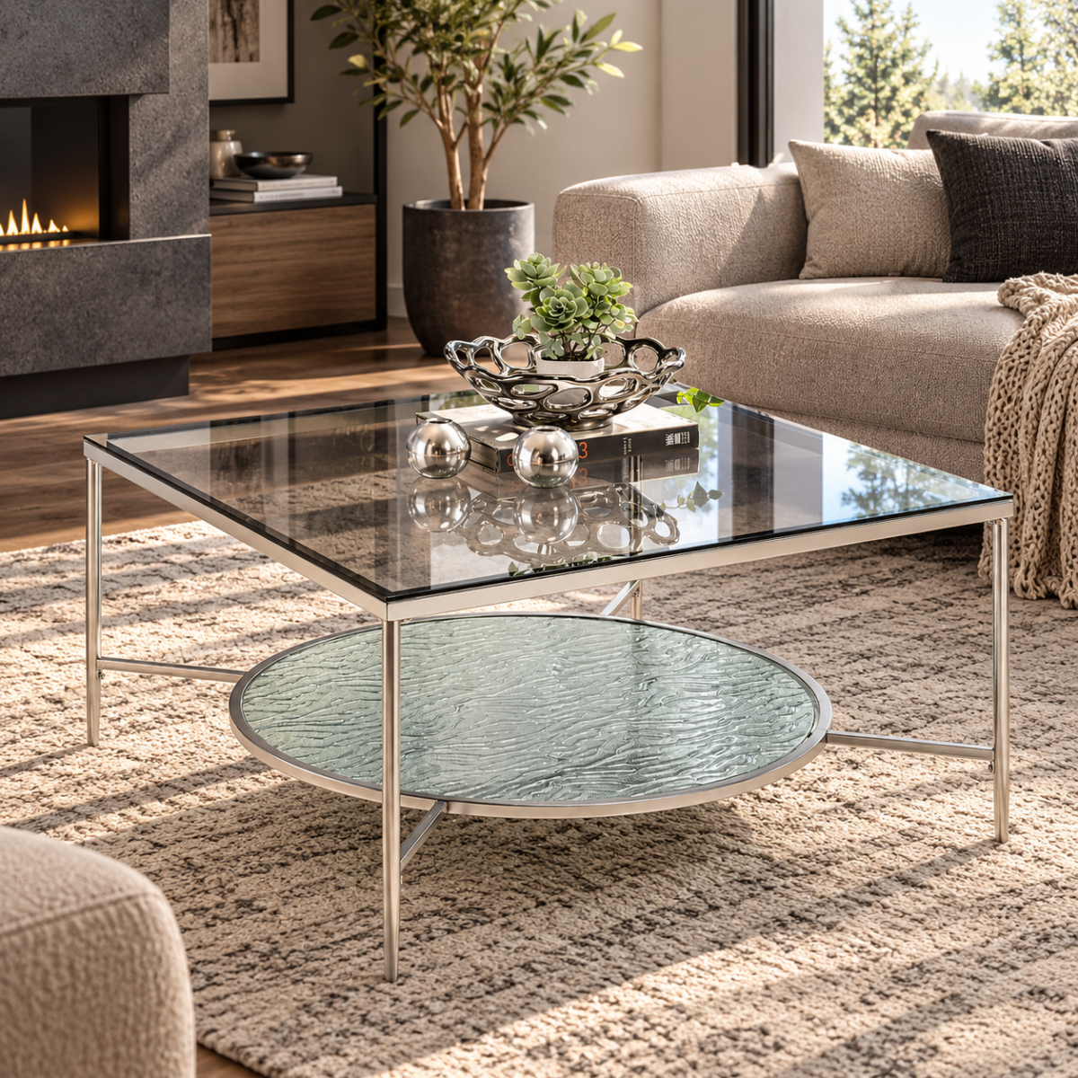 ACME Adelrik Coffee Table – alternate view – Lusso Furniture Miami