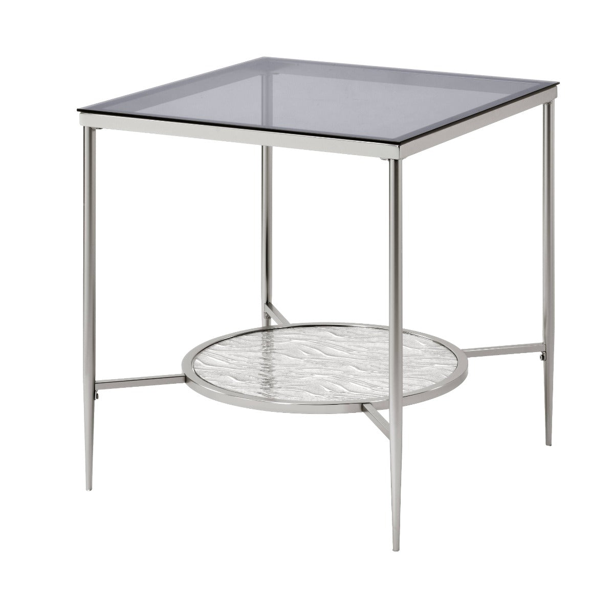 ACME Adelrik End Table – angle view – Lusso Furniture Miami