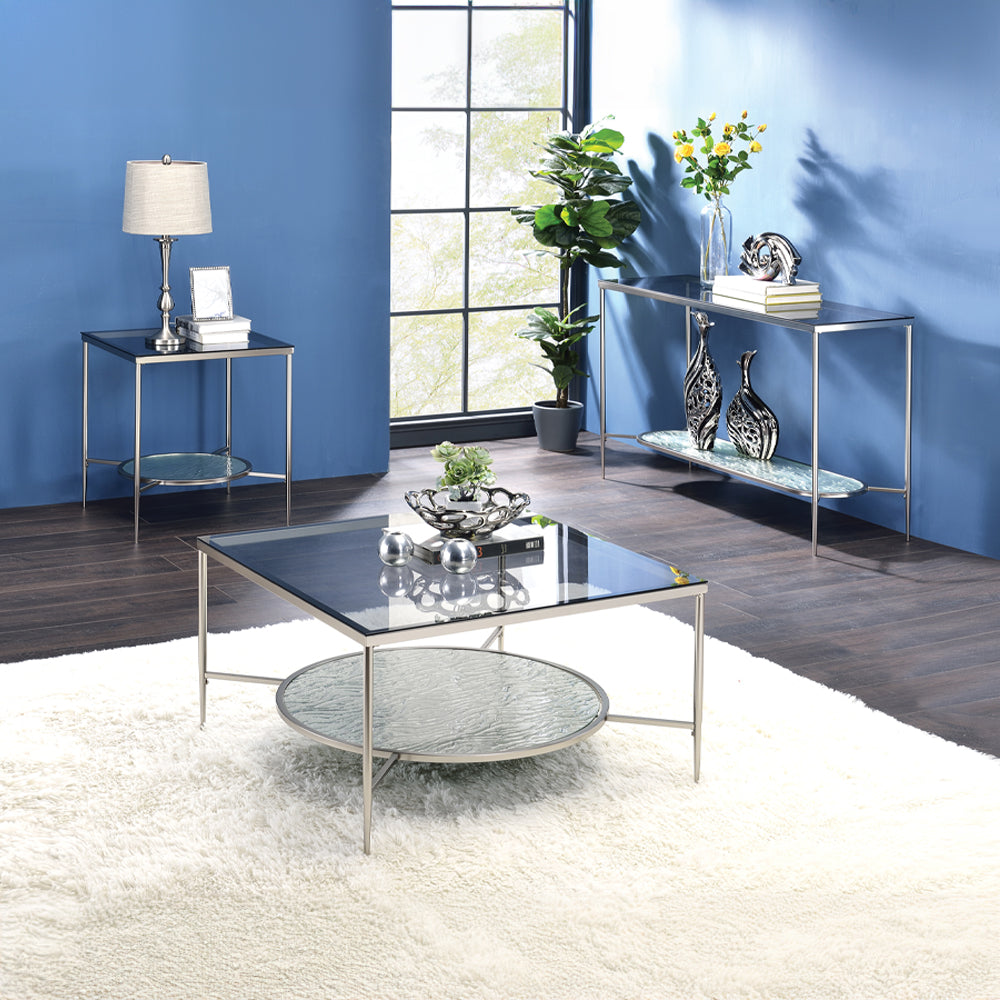 ACME Adelrik End Table – room setting – Lusso Furniture Miami