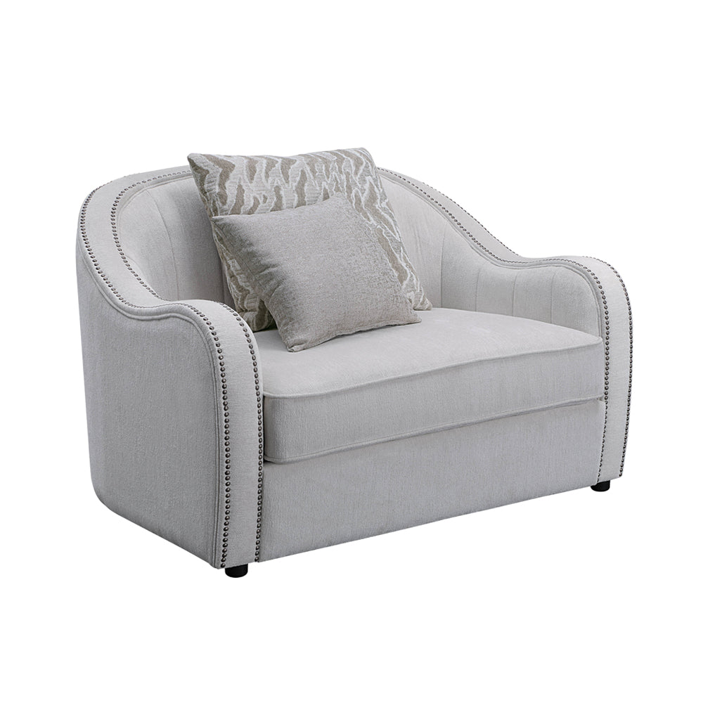 ACME Mahler Accent Chair – angle view – Lusso Furniture Miami