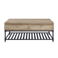 ACME Brantley II Coffee Table – side view – Lusso Furniture Miami