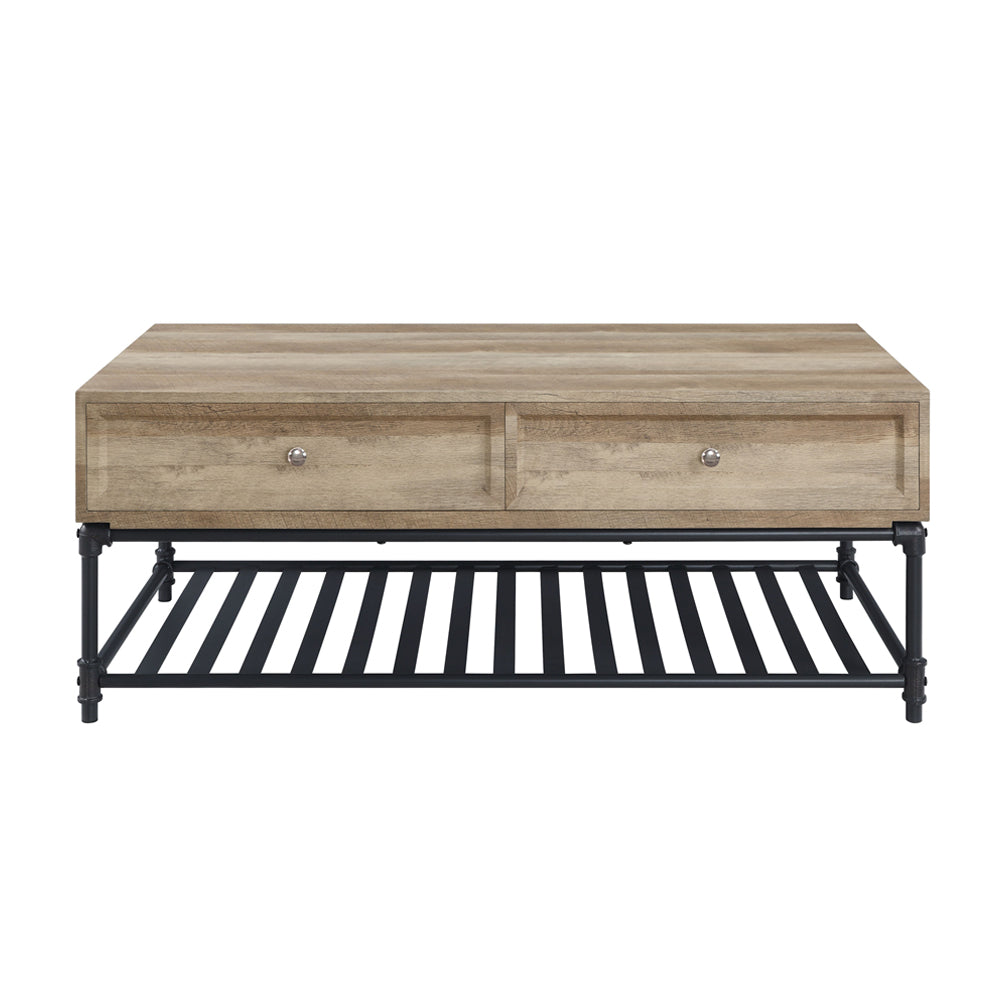 ACME Brantley II Coffee Table – side view – Lusso Furniture Miami