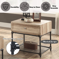 ACME Brantley II End Table – top view – Lusso Furniture Miami