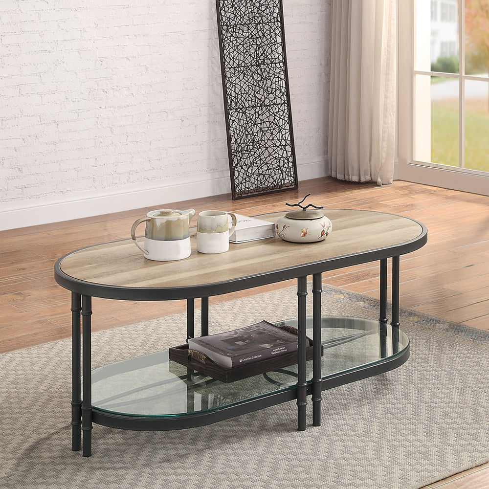 ACME Brantley Coffee Table – front view – Lusso Furniture Miami