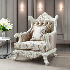 ACME Vanaheim Accent Chair – front view – Lusso Furniture Miami