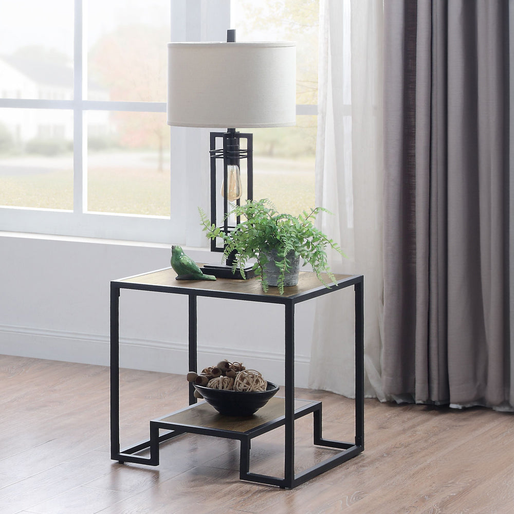 ACME Idella End Table – front view – Lusso Furniture Miami