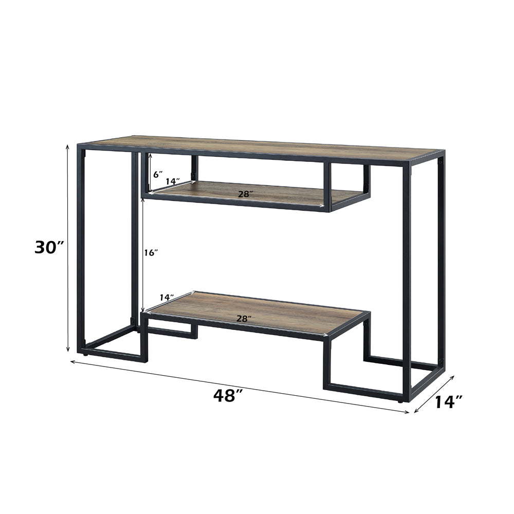 ACME Idella Sofa Table – back view – Lusso Furniture Miami