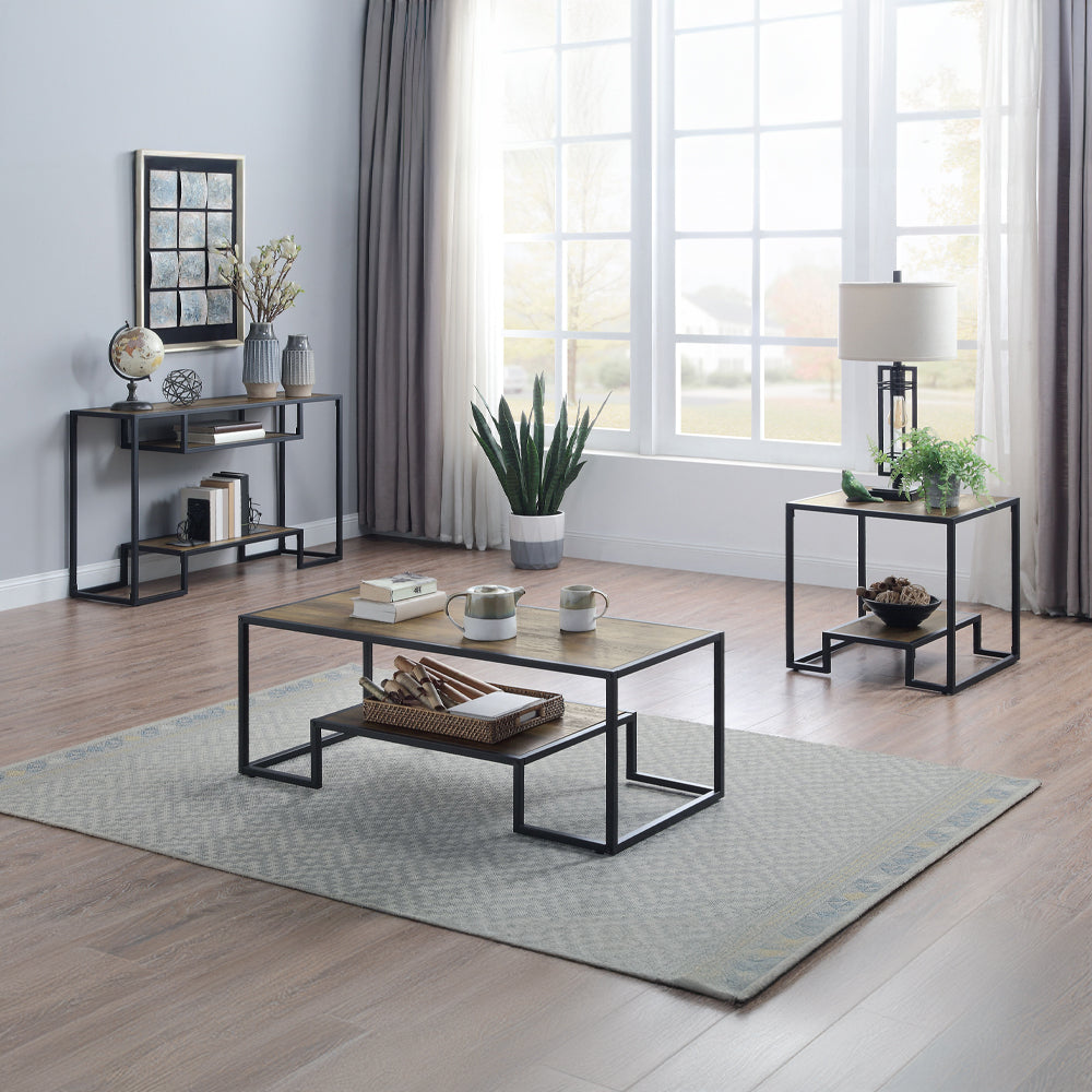 ACME Idella Sofa Table – room setting – Lusso Furniture Miami
