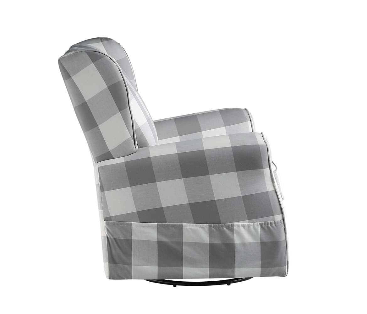 ACME Patli Swivel Glider Chair – detail – Lusso Furniture Miami