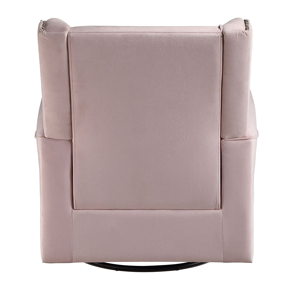 ACME Tamaki Swivel Chair with Glider – room setting – Lusso Furniture Miami