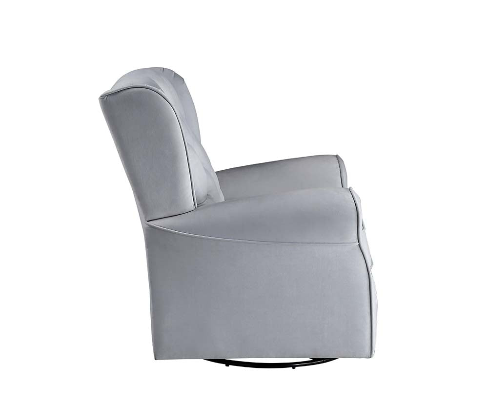 ACME Zeger Swivel Glider Chair – detail – Lusso Furniture Miami