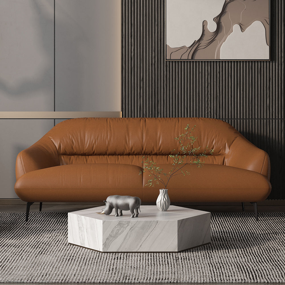 ACME Leonia Sofa – front view – Lusso Furniture Miami