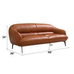 ACME Leonia Sofa – back view – Lusso Furniture Miami
