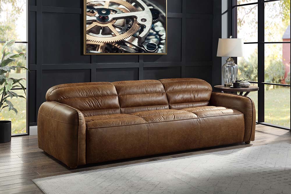 ACME Rafer Sofa – front view – Lusso Furniture Miami