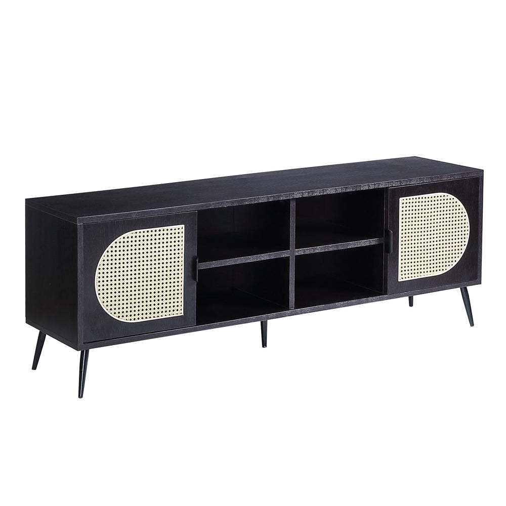 ACME Colson TV Stand – angle view – Lusso Furniture Miami