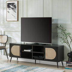 ACME Colson TV Stand – front view – Lusso Furniture Miami