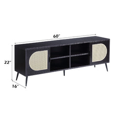 ACME Colson TV Stand – back view – Lusso Furniture Miami