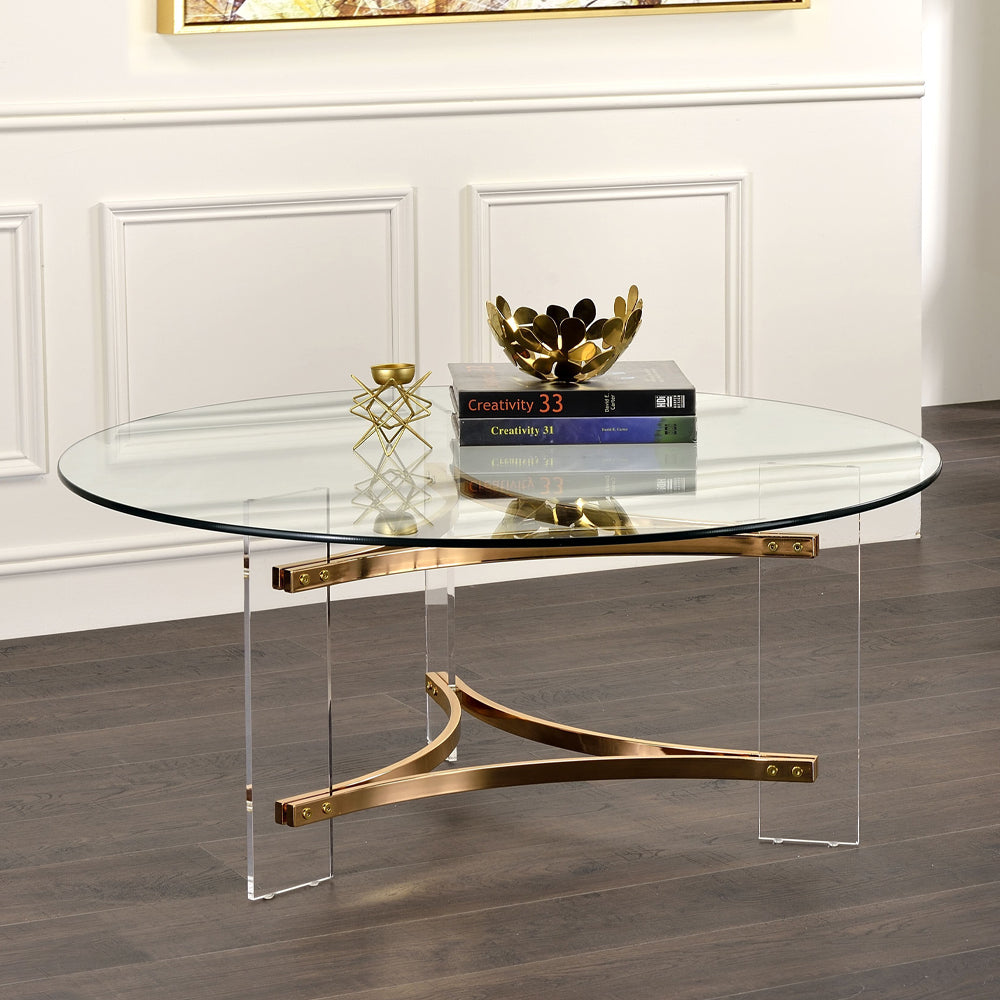 ACME Sosi Coffee Table – front view – Lusso Furniture Miami