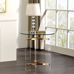 ACME Sosi End Table – front view – Lusso Furniture Miami