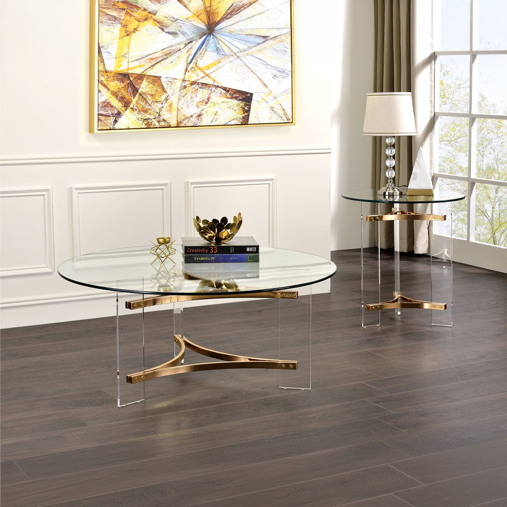ACME Sosi End Table – detail – Lusso Furniture Miami