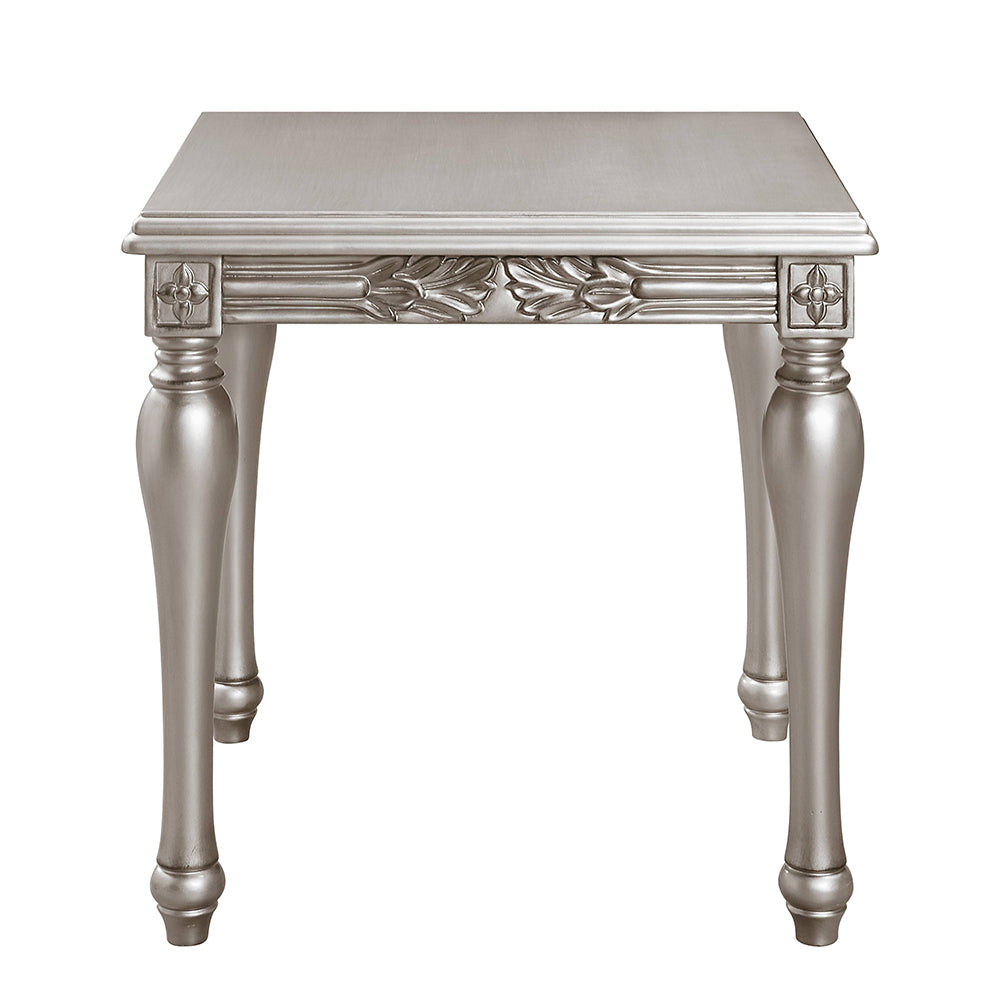 ACME Pelumi End Table – side view – Lusso Furniture Miami