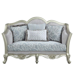 ACME Qunsia Loveseat – angle view – Lusso Furniture Miami