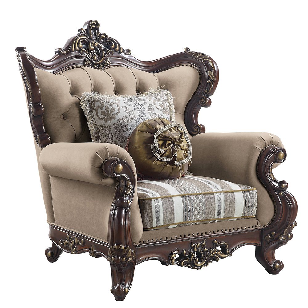 ACME Ragnar Chair – angle view – Lusso Furniture Miami