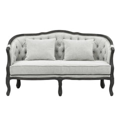 ACME Samael Loveseat – side view – Lusso Furniture Miami